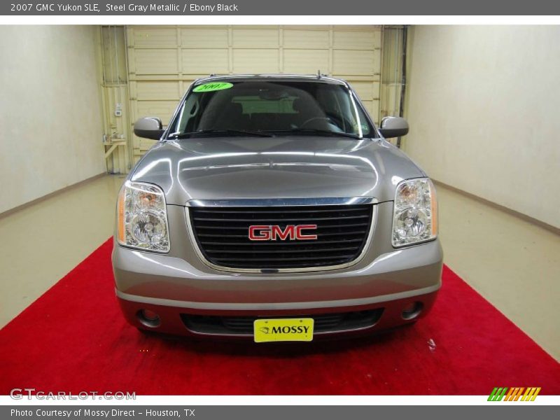 Steel Gray Metallic / Ebony Black 2007 GMC Yukon SLE