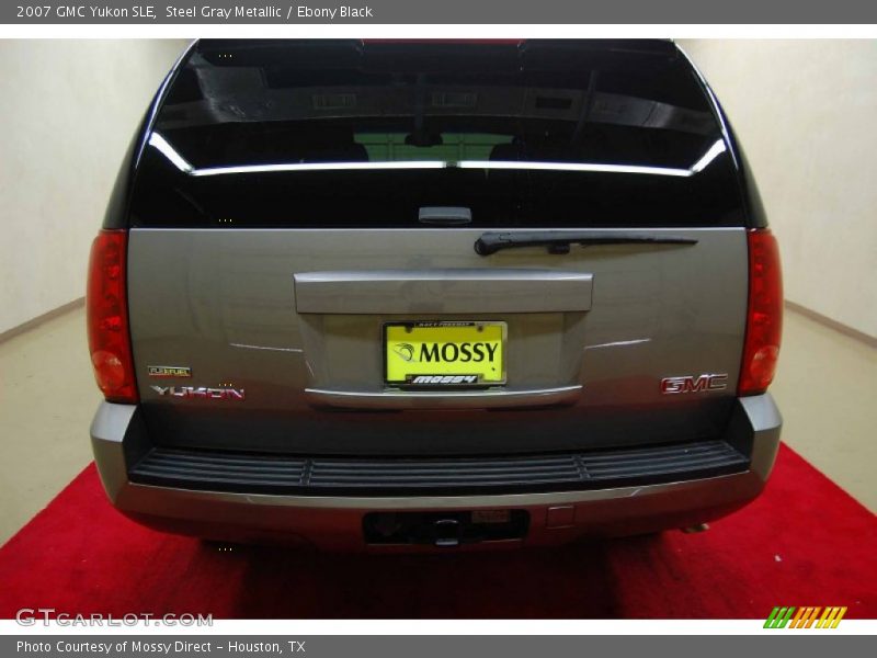 Steel Gray Metallic / Ebony Black 2007 GMC Yukon SLE