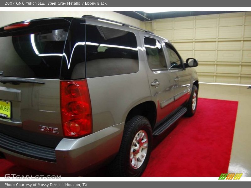 Steel Gray Metallic / Ebony Black 2007 GMC Yukon SLE