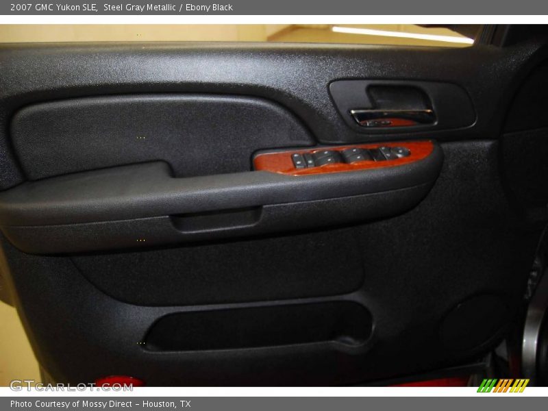 Steel Gray Metallic / Ebony Black 2007 GMC Yukon SLE