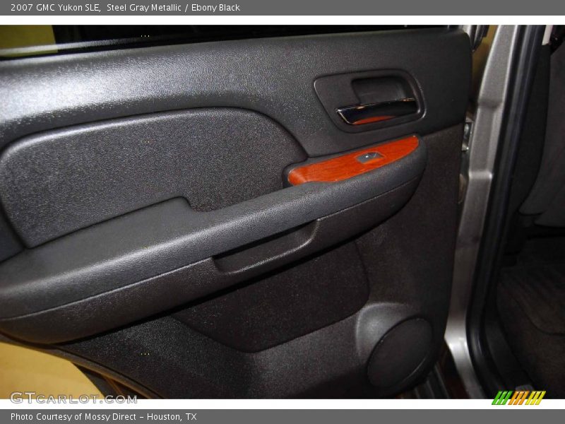 Steel Gray Metallic / Ebony Black 2007 GMC Yukon SLE