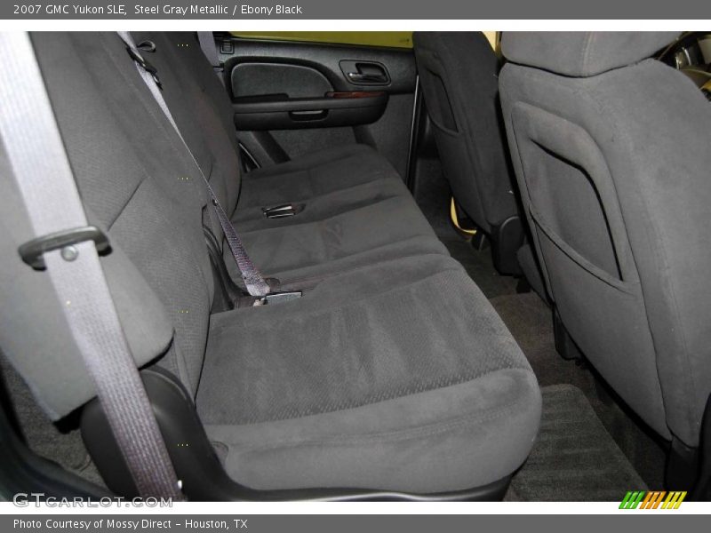 Steel Gray Metallic / Ebony Black 2007 GMC Yukon SLE