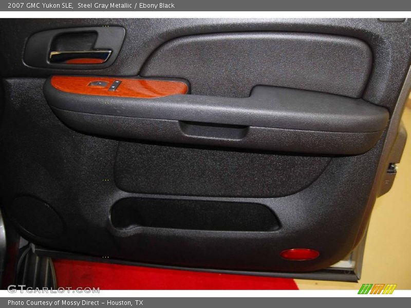 Steel Gray Metallic / Ebony Black 2007 GMC Yukon SLE