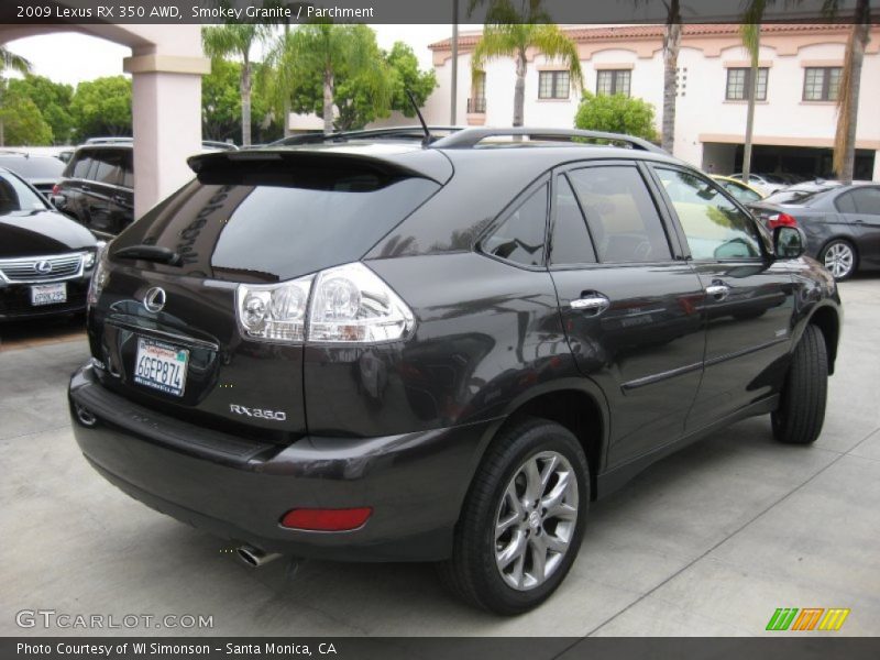 Smokey Granite / Parchment 2009 Lexus RX 350 AWD