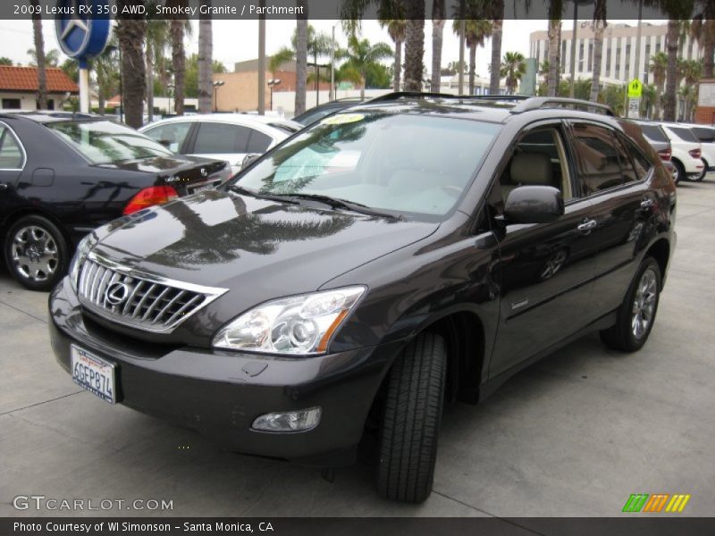 Smokey Granite / Parchment 2009 Lexus RX 350 AWD