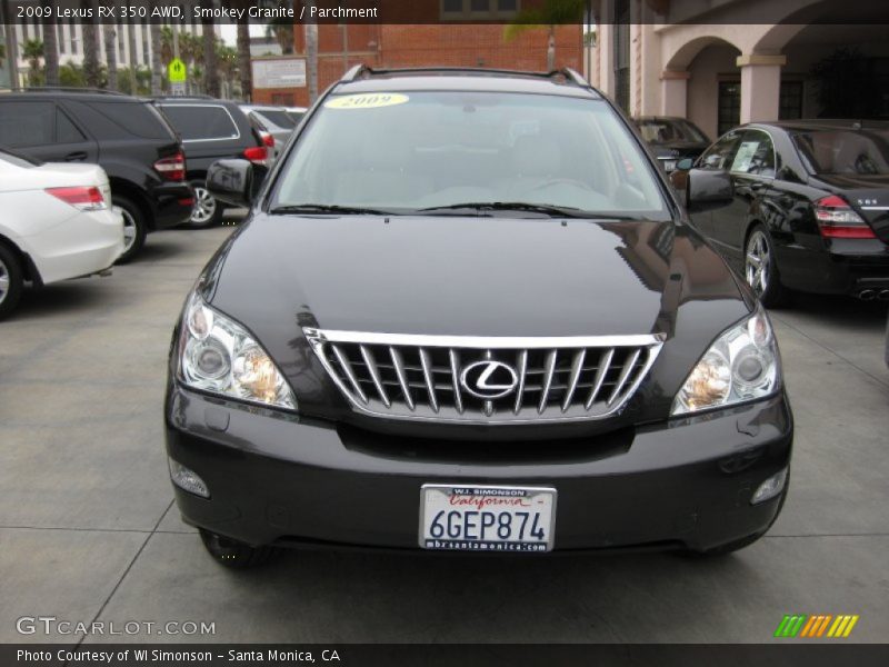 Smokey Granite / Parchment 2009 Lexus RX 350 AWD