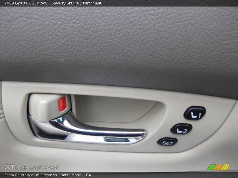 Smokey Granite / Parchment 2009 Lexus RX 350 AWD