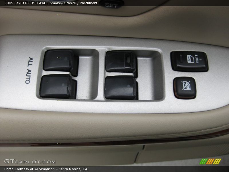 Smokey Granite / Parchment 2009 Lexus RX 350 AWD