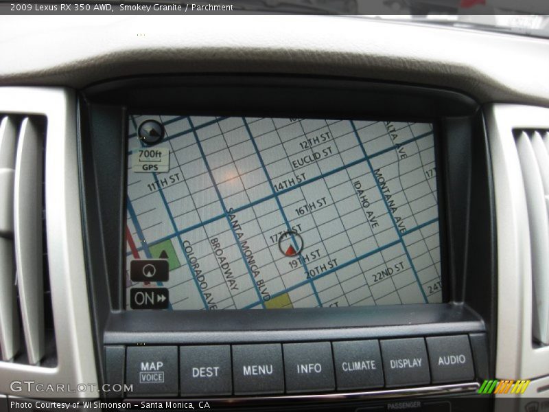 Smokey Granite / Parchment 2009 Lexus RX 350 AWD