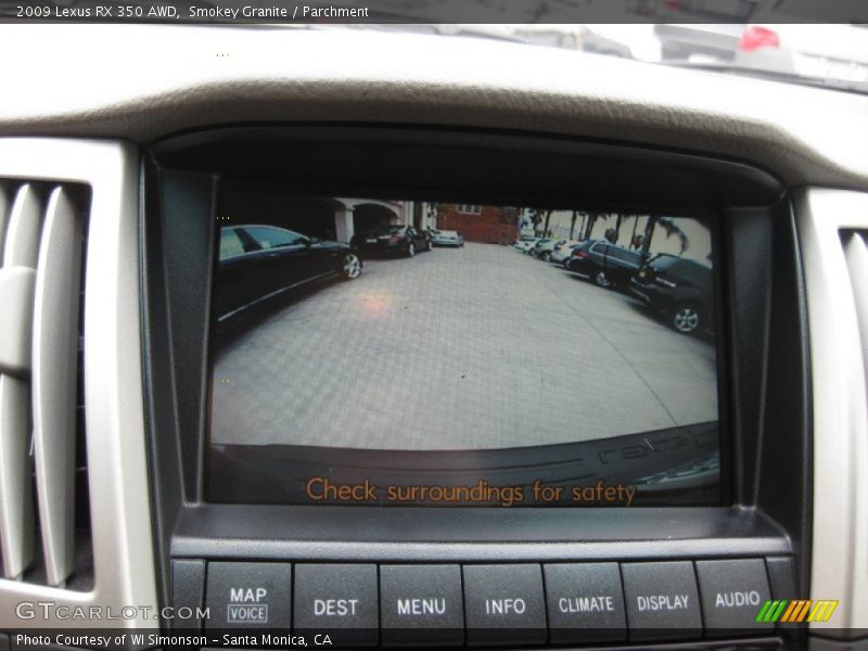 Smokey Granite / Parchment 2009 Lexus RX 350 AWD