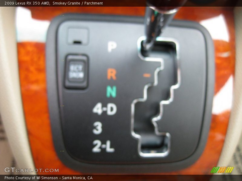 Smokey Granite / Parchment 2009 Lexus RX 350 AWD