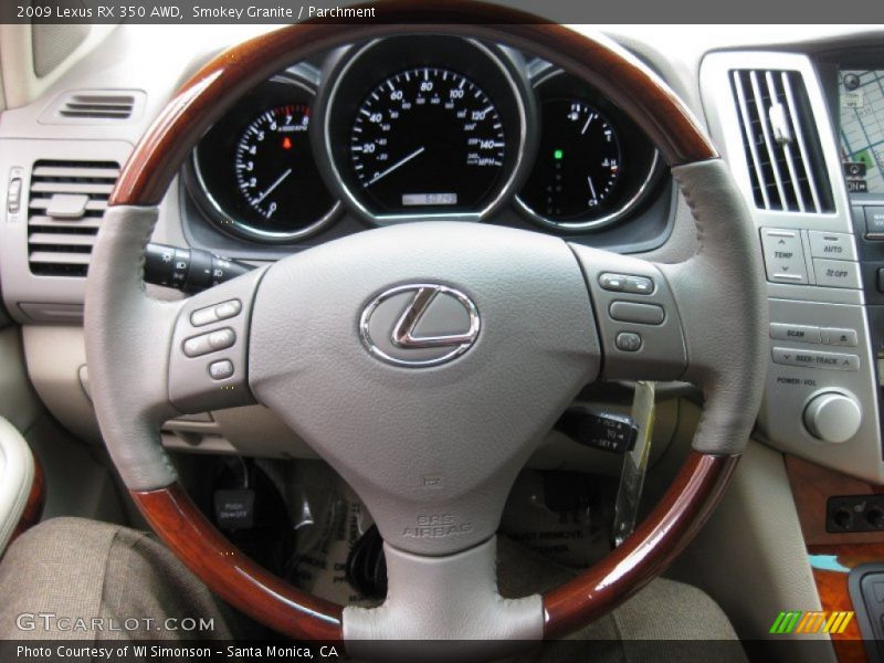 Smokey Granite / Parchment 2009 Lexus RX 350 AWD