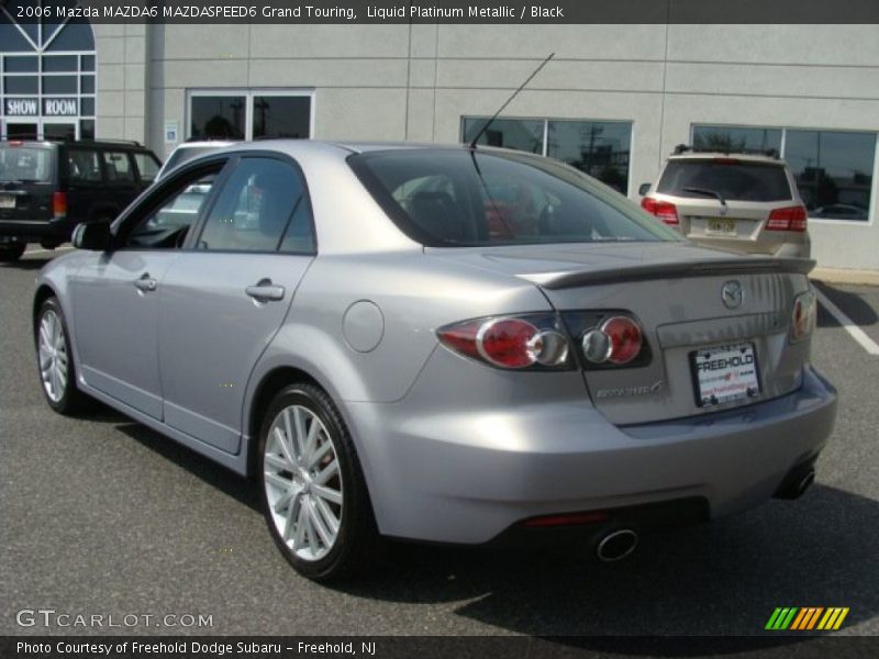 Liquid Platinum Metallic / Black 2006 Mazda MAZDA6 MAZDASPEED6 Grand Touring