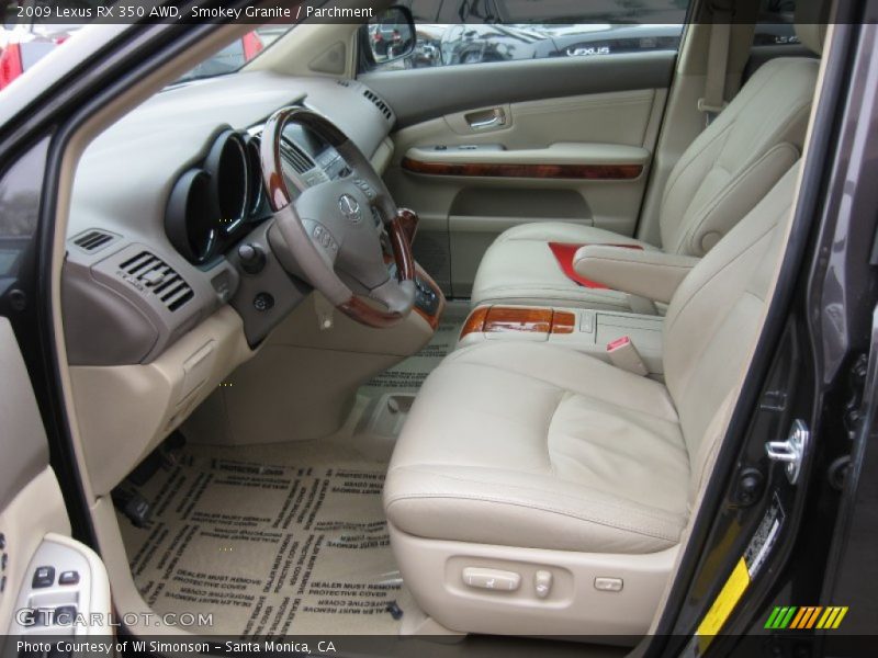 Smokey Granite / Parchment 2009 Lexus RX 350 AWD