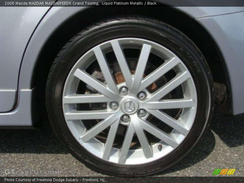 Liquid Platinum Metallic / Black 2006 Mazda MAZDA6 MAZDASPEED6 Grand Touring