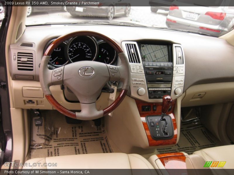 Smokey Granite / Parchment 2009 Lexus RX 350 AWD