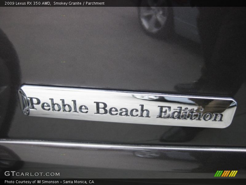 Smokey Granite / Parchment 2009 Lexus RX 350 AWD