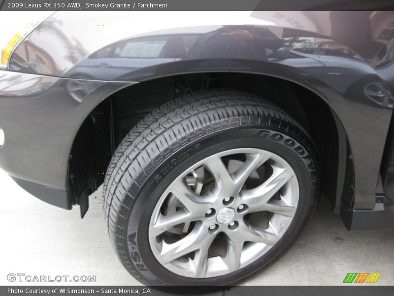 Smokey Granite / Parchment 2009 Lexus RX 350 AWD