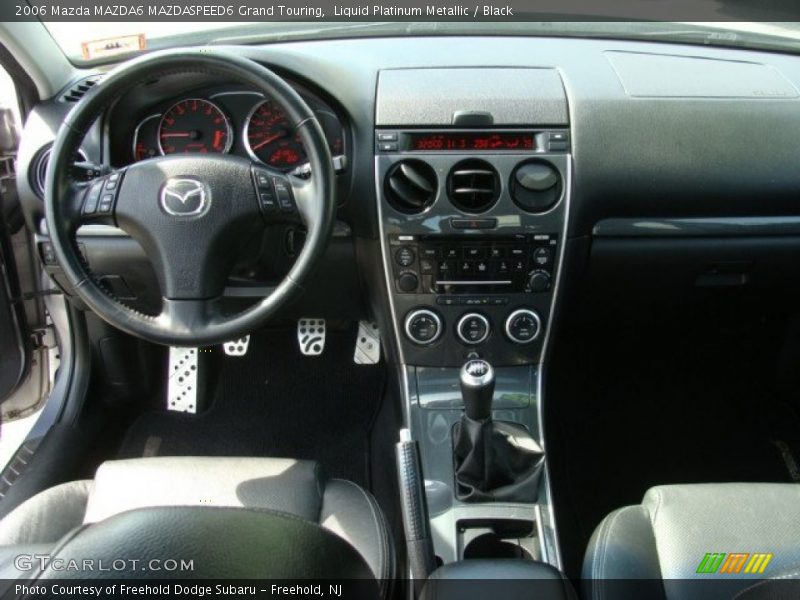Liquid Platinum Metallic / Black 2006 Mazda MAZDA6 MAZDASPEED6 Grand Touring