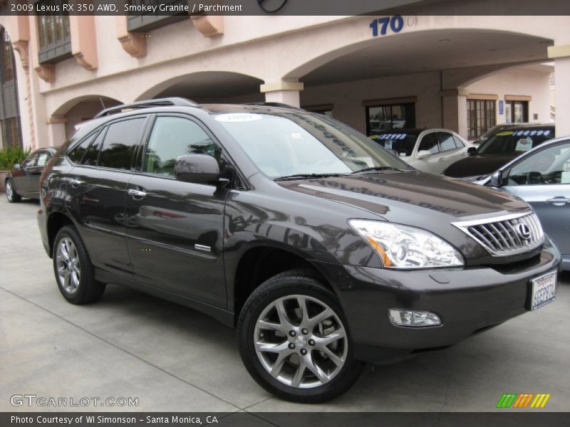 Smokey Granite / Parchment 2009 Lexus RX 350 AWD