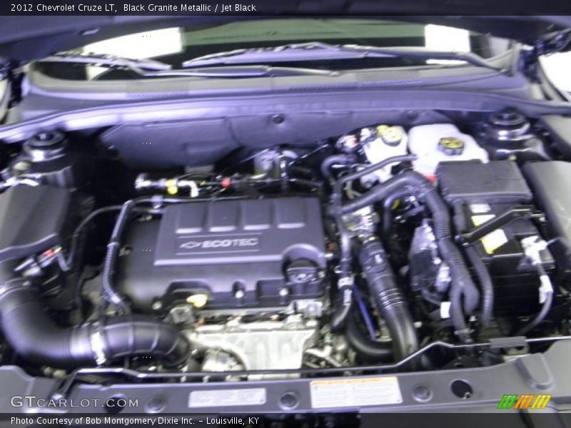 Black Granite Metallic / Jet Black 2012 Chevrolet Cruze LT