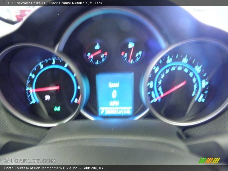 Black Granite Metallic / Jet Black 2012 Chevrolet Cruze LT