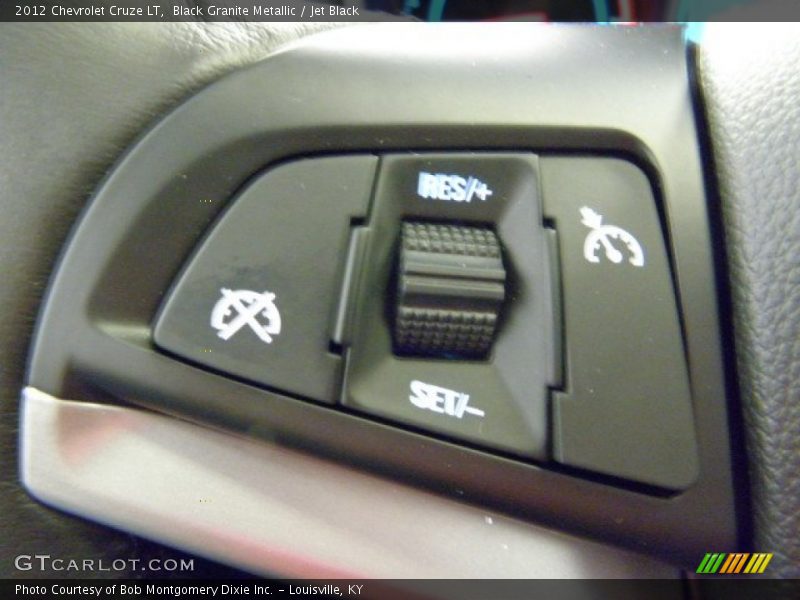 Black Granite Metallic / Jet Black 2012 Chevrolet Cruze LT