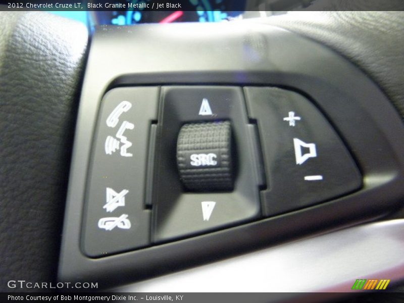 Black Granite Metallic / Jet Black 2012 Chevrolet Cruze LT