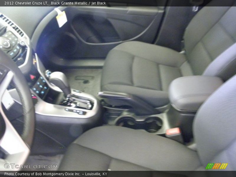 Black Granite Metallic / Jet Black 2012 Chevrolet Cruze LT