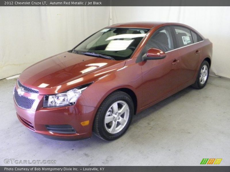 Autumn Red Metallic / Jet Black 2012 Chevrolet Cruze LT