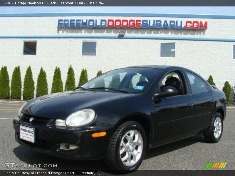 Black Clearcoat / Dark Slate Gray 2002 Dodge Neon SXT