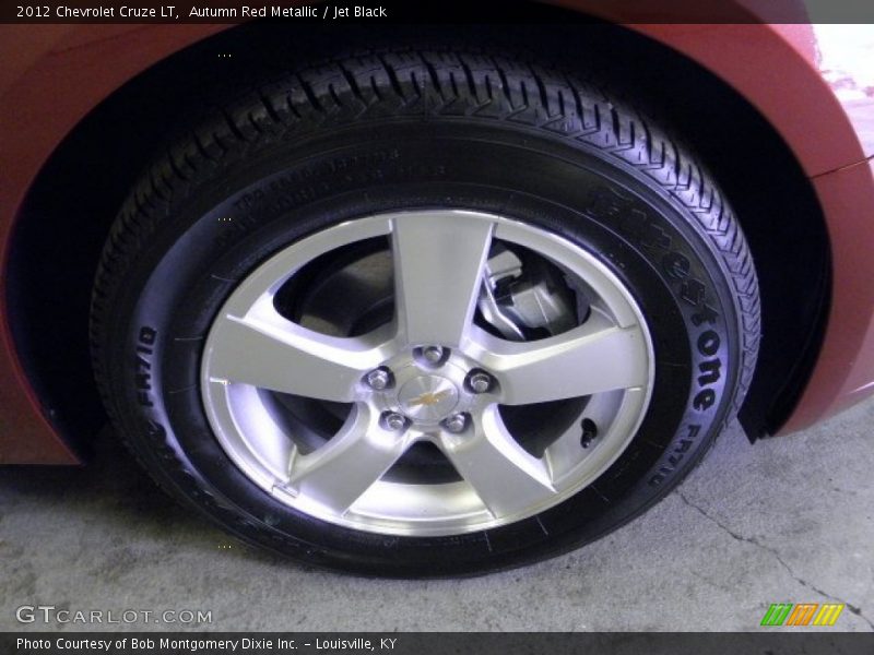 Autumn Red Metallic / Jet Black 2012 Chevrolet Cruze LT