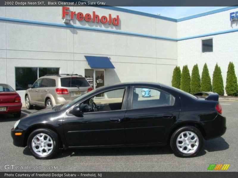 Black Clearcoat / Dark Slate Gray 2002 Dodge Neon SXT