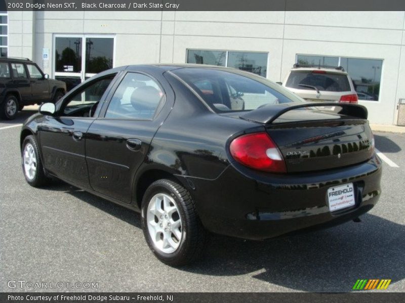 Black Clearcoat / Dark Slate Gray 2002 Dodge Neon SXT
