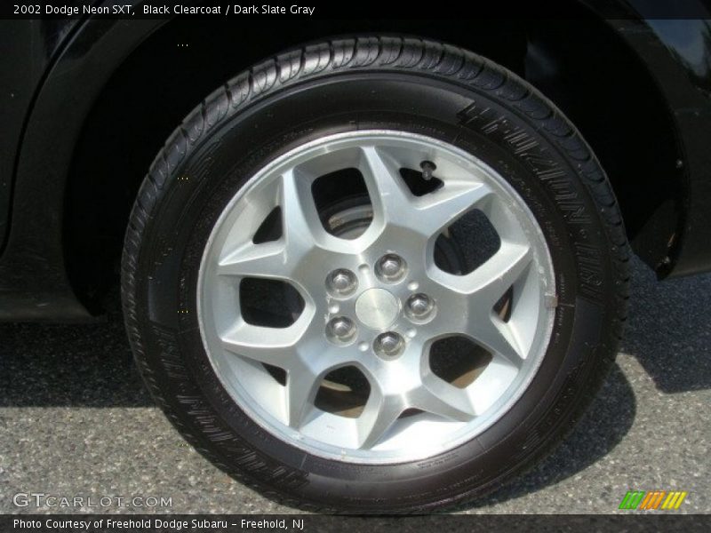 Black Clearcoat / Dark Slate Gray 2002 Dodge Neon SXT
