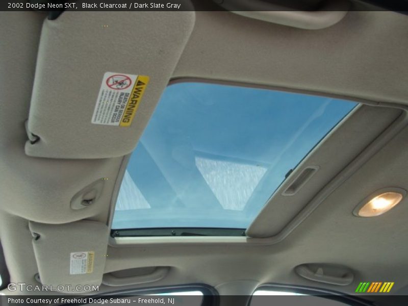 Black Clearcoat / Dark Slate Gray 2002 Dodge Neon SXT