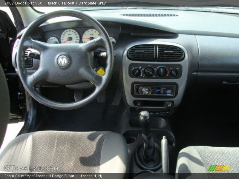 Black Clearcoat / Dark Slate Gray 2002 Dodge Neon SXT
