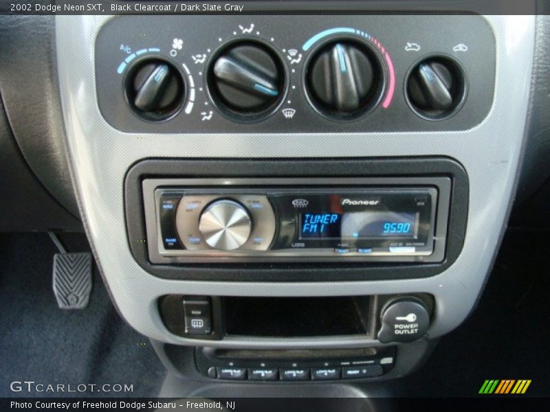 Black Clearcoat / Dark Slate Gray 2002 Dodge Neon SXT