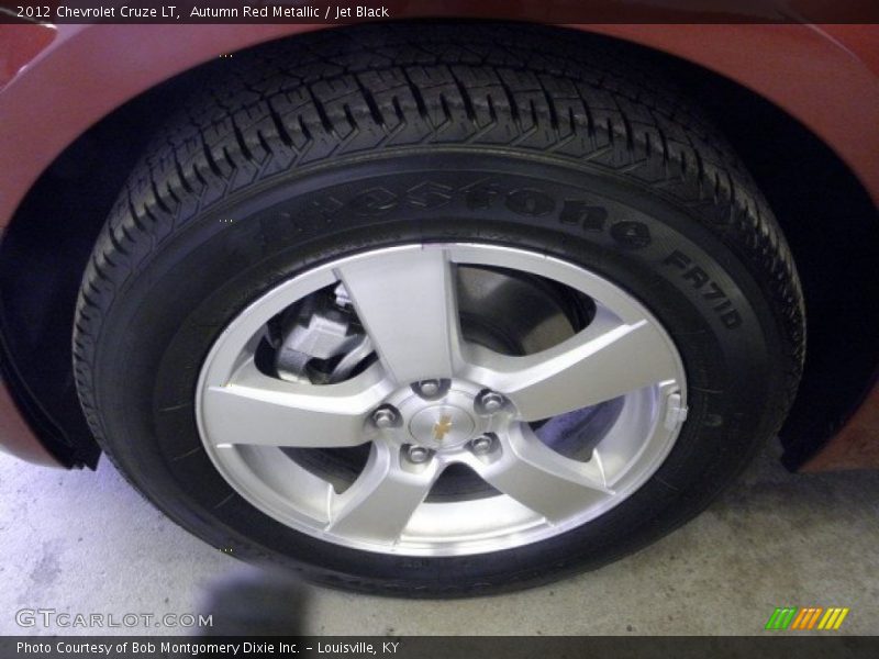 Autumn Red Metallic / Jet Black 2012 Chevrolet Cruze LT