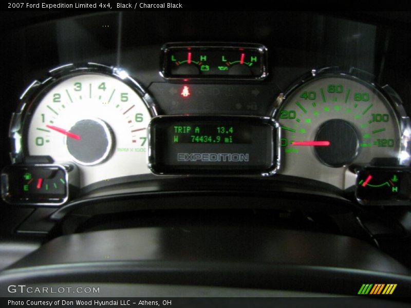 Black / Charcoal Black 2007 Ford Expedition Limited 4x4