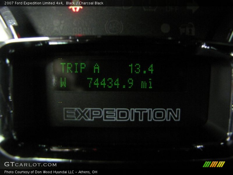 Black / Charcoal Black 2007 Ford Expedition Limited 4x4