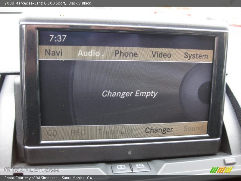 Black / Black 2008 Mercedes-Benz C 300 Sport