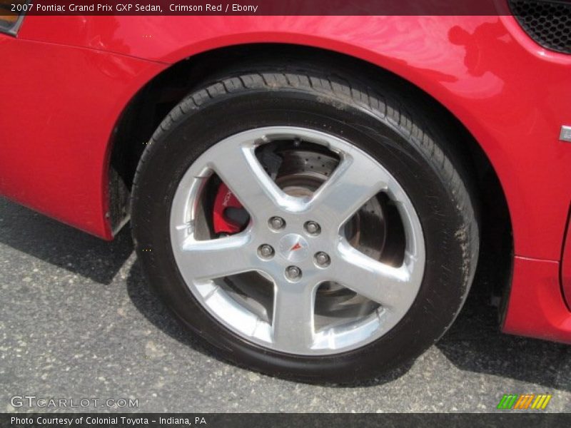Crimson Red / Ebony 2007 Pontiac Grand Prix GXP Sedan