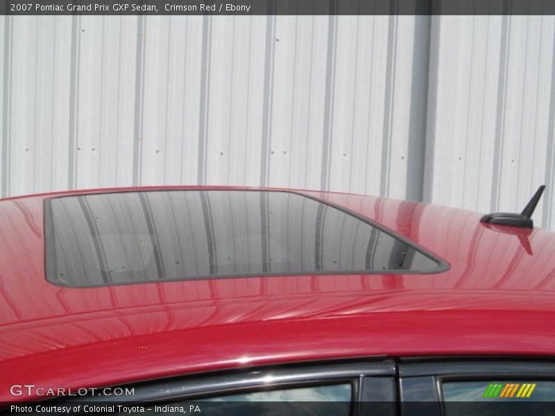 Crimson Red / Ebony 2007 Pontiac Grand Prix GXP Sedan