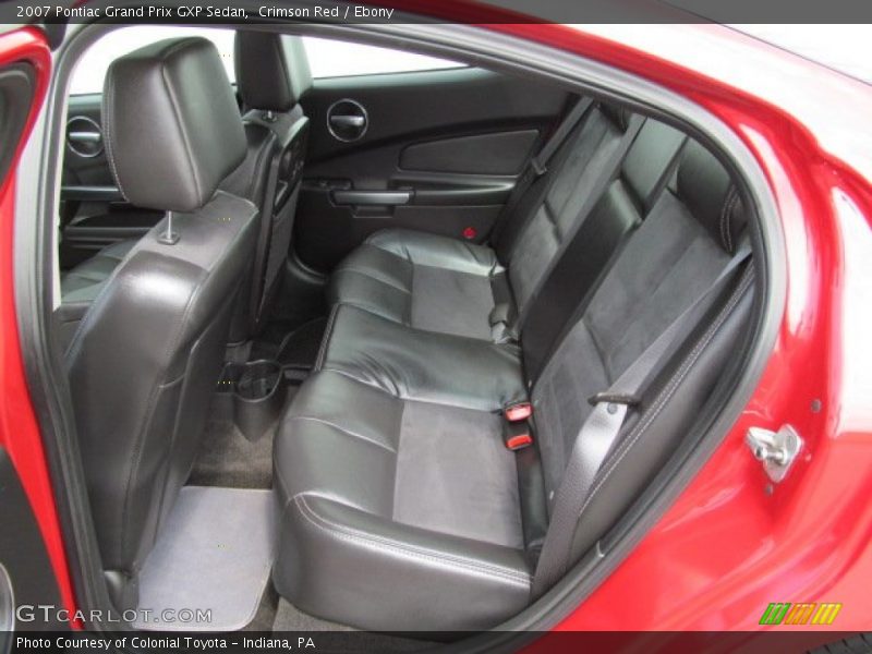  2007 Grand Prix GXP Sedan Ebony Interior