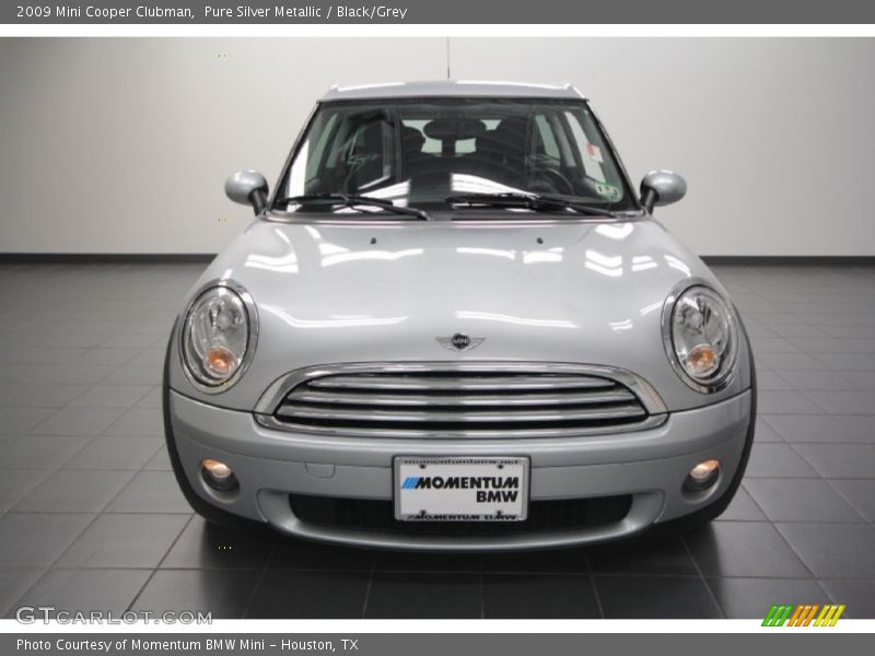 Pure Silver Metallic / Black/Grey 2009 Mini Cooper Clubman