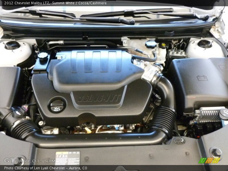 Summit White / Cocoa/Cashmere 2012 Chevrolet Malibu LTZ