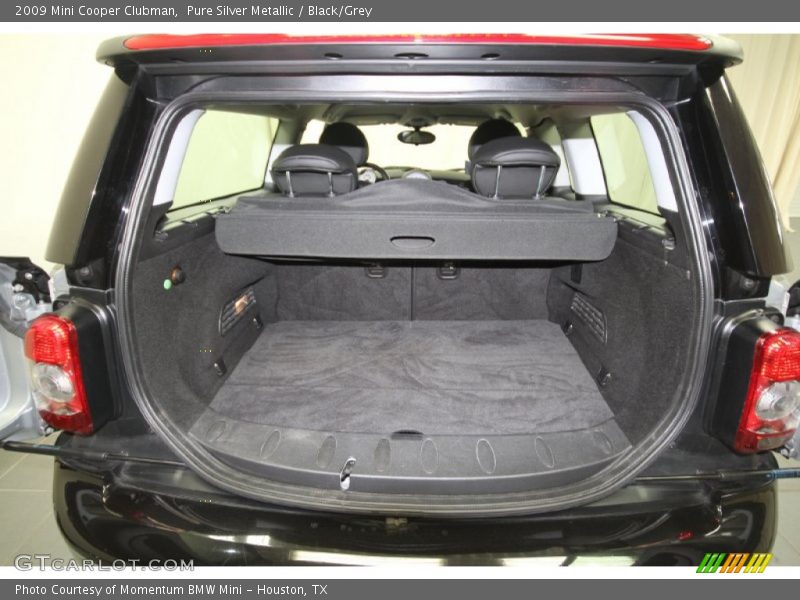 Pure Silver Metallic / Black/Grey 2009 Mini Cooper Clubman