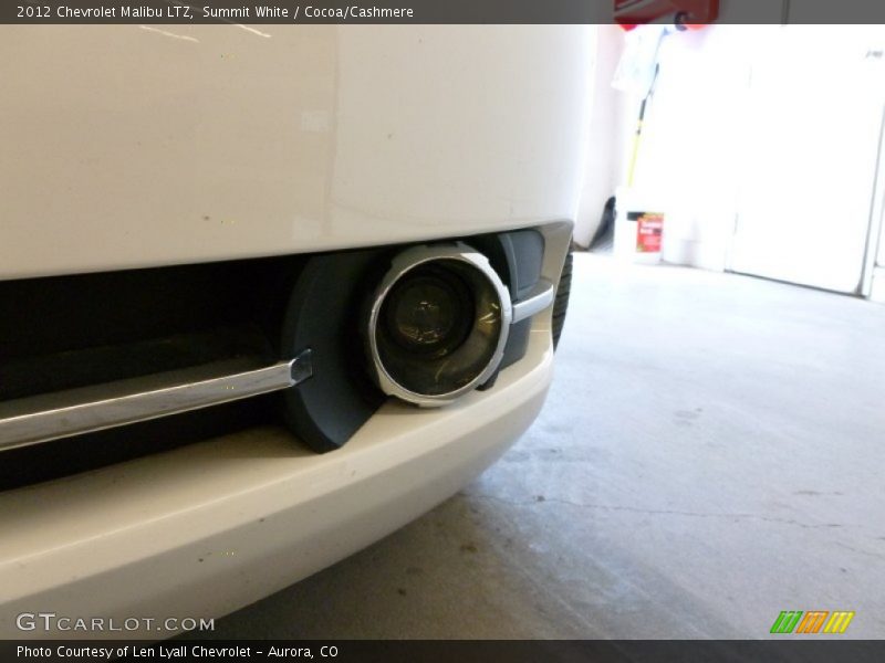 Summit White / Cocoa/Cashmere 2012 Chevrolet Malibu LTZ