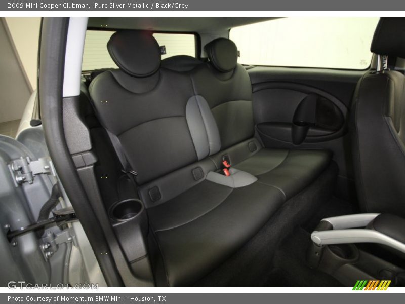 Pure Silver Metallic / Black/Grey 2009 Mini Cooper Clubman